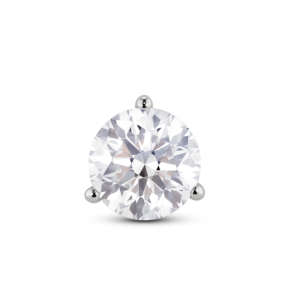 Lab-Grown Diamond 1¾ct. Round Brilliant Solitaire Stud | White