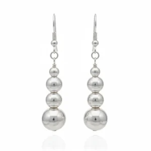 Drop Sterling Silver Bead